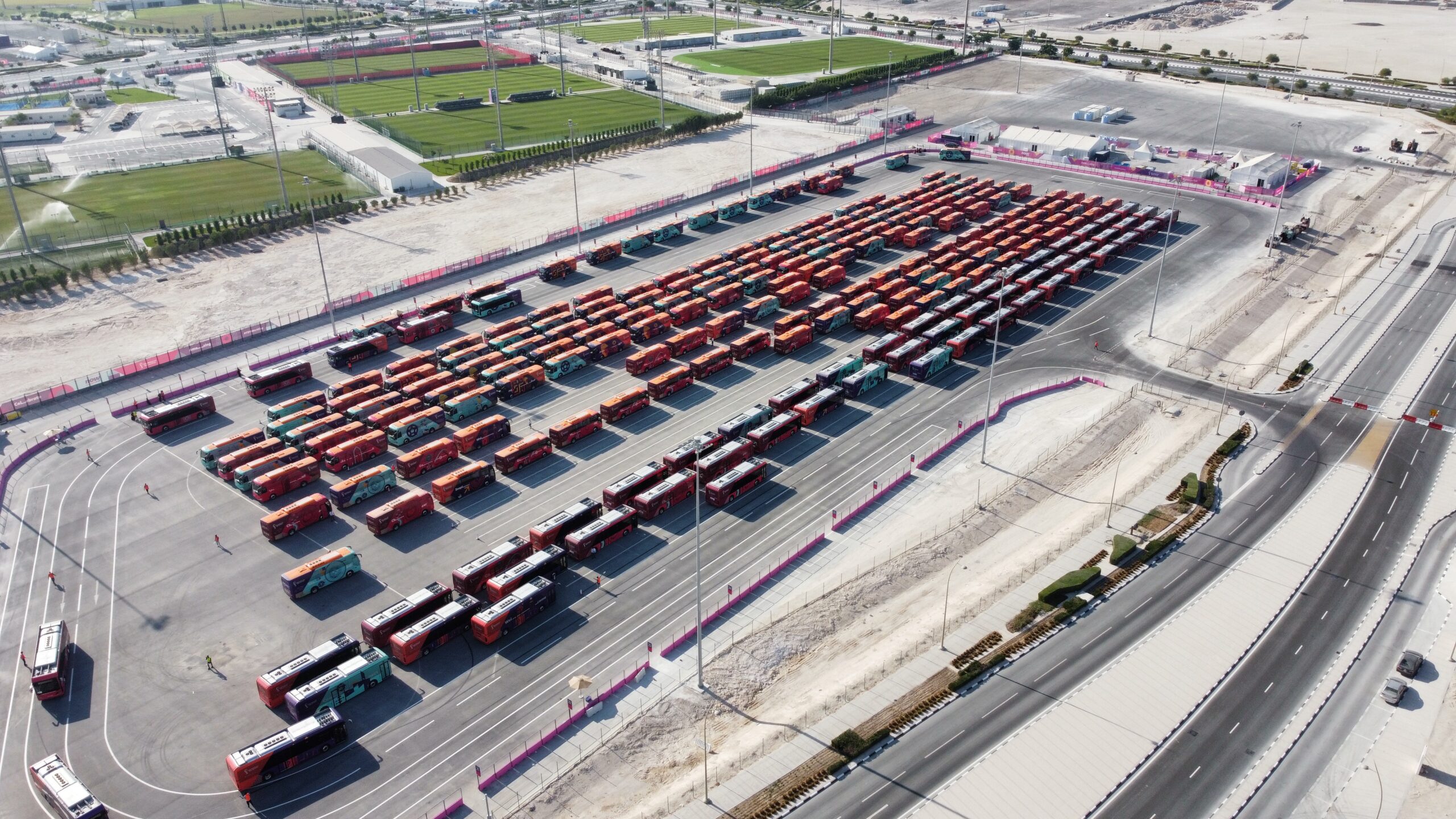 TMS Qatar Bus Depot